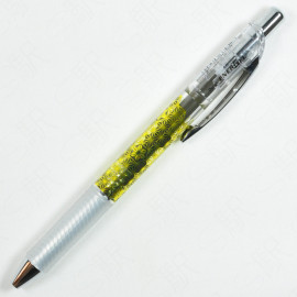 Pentel Energel Infree 0.5mm Ballpen Japanese Pattern [BLN75TLJ3-A] - Hemp Leaf Black