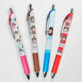 Pentel Energel 0.5mm Ballpen x Monchhichi [4729-976] - Colorful Dots
