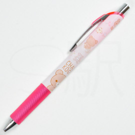 Pentel Energel 0.5mm Mechanical Pencil x San-X Rilakkuma Chairoi Koguma [PH07201] - Pink
