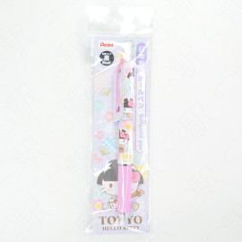 Pentel V-Feel 0.7mm Ballpoint Pen x Sanrio Hello Kitty Pink [TOKYO Limited]