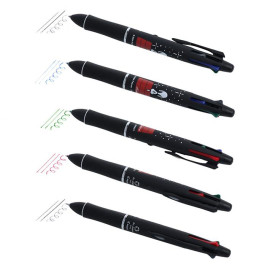 PILOT Dr. Grip 4+1 0.7mm x Sun-Star Stationery Snoopy [S4655320] - Black