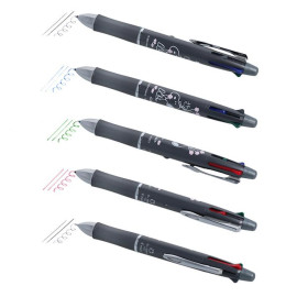 PILOT Dr. Grip 4+1 0.7mm x Sun-Star Stationery Snoopy [S4655346] - Gray