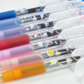 PILOT Juice Gel Ink Ballpoint Pen x Sanrio [LJUEFS24-PNB] - Pompompurin (Black)