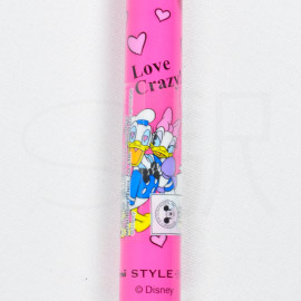 Mitsubishi Pencil Uni Style-Fit x Disney 3-Slot Pen Holder [UE3H-258DS.FHF] - Donald and Daisy Duck Heart