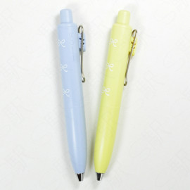 Mitsubishi Pencil Uni-Ball One P 0.38mm Ribbon Pattern [HUMNSP38BL] - Blue