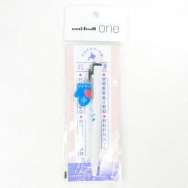 MITSUBISHI PENCIL Uni-Ball One F 0.38mm Gel Ink Ballpen with Chime Limited Edition [Hokkaido] Blue