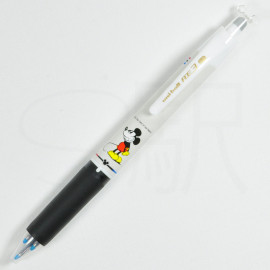 Uni-Ball RE 3-Color Pen x Disney [URE3-600D-05.MCG MC GREY] - Mickey Mouse Grey