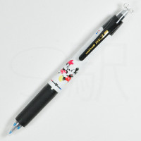 Uni-Ball RE 3-Color Pen x Disney [URE3-600D-05.MMW MM WHITE] - Mickey Mouse and Minnie Mouse