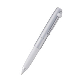 MITSUBISHI PENCIL Uni-Ball ZENTO Signature Model 0.38mm Water-Based Ink Ballpoint Pen [UBZH38.26] - Silver