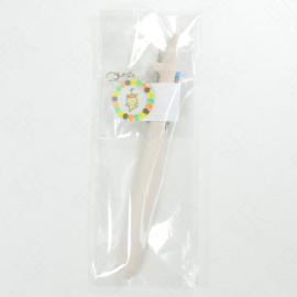 Mitsubishi Pencil Uniball ZENTO Standard Model with Acrylic Charm x mizutama x Ishiyama Store [Rabbit] - Ivory