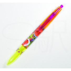 Zebra Prefill x Mika Ninagawa 4-Slot Pen Holder - Orange Flower