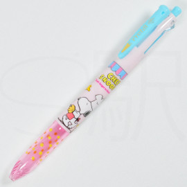 Zebra Prefill X Peanuts Snoopy 4-Slot Pen Holder [S4A11] - Chef Pink