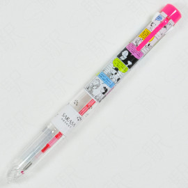 Zebra Sarasa Select 5-Color Pen Holder x Snoopy Design - White Zebra Sarasa Select 5-Color Pen Holder x Snoopy Design - White