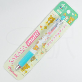 Zebra Sarasa Multi 4&1 4-Color Ballpen and Mechanical x San-X Rilakkuma  [PR06701] - Green