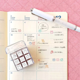 Beverly Stamp Set with Case [CK9-056] - Chiikawa