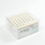 KODOMO NO KAO Wooden Stamp [0402-003] - Calendar