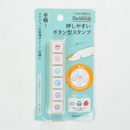 Kodomo no Kao Pochitto6 Push-Button Stamp [1800-013] - Feelings