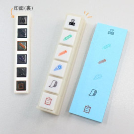 Kodomo no Kao Pochitto6 Push-Button Stamp [1800-001] - Weather
