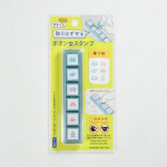 Kodomo no Kao Pochitto Pick! Push-Button Stamp [1802-010] - Vehicles