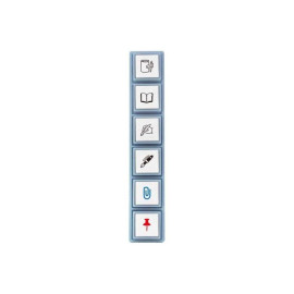 Kodomo no Kao Pochitto Pick! Push-Button Stamp [1802-011] - Stationery