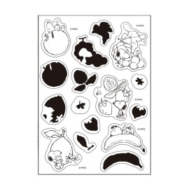 KODOMO NO KAO x Peanuts Snoopy Clear Stamp [2209-005] Natural Sweets