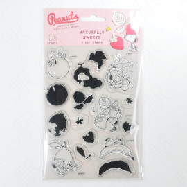 KODOMO NO KAO x Peanuts Snoopy Clear Stamp [2209-005] Natural Sweets