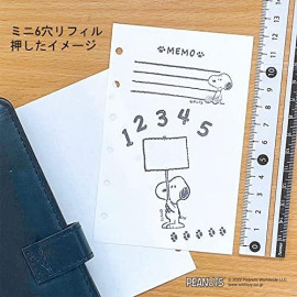 KODOMO NO KAO x Peanuts Snoopy Clear Stamp [SNOOPY JOURNAL]