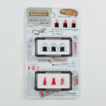 Kutsuwa Stamp Set Hanko Deco [DE015B] - Rice Balls