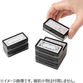 DESIGNPHIL MIDORI Paintable Stamp Half Cat Pattern [35504-006]