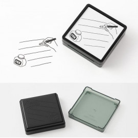 DESIGNPHIL MIDORI Paintable Stamp - Stationery Pattern [35397006] *