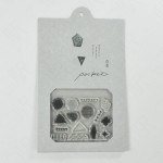 Mizushima JIZAI Clear Stamp Pocket [STJ-P-K01] - Shapes 01
