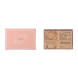 Mark's x Mizutama Stamp Set [MZT-STM2-A] - FLOWER Set