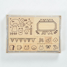 Mark's x Mizutama Stamp Set [MZT-STM2-C] - MIX Set