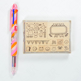 Mark's x Mizutama Stamp Set [MZT-STM2-C] - MIX Set