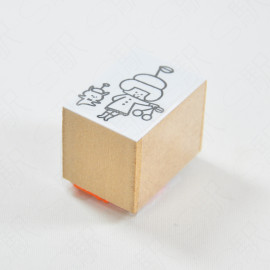 mizutama x Ishiyama Store Wooden Stamp (Hallow)