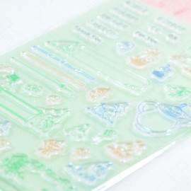 Gakken Moomin Clear Stamp [H08084] - Frame