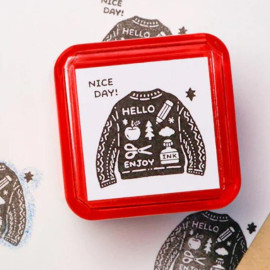 Sanby Self-Inkling Stamp x Eric [Sweater]