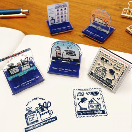 Sanby x Eric Eraser Acrylic Stand Stamp [Ink] 