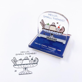 Sanby x Eric Eraser Acrylic Stand Stamp [Pudding]