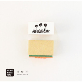 Seitousha Stamp Set x HMT Complete Set with Paper Box [ST-HMT011-B] - Northern Flower Pattern