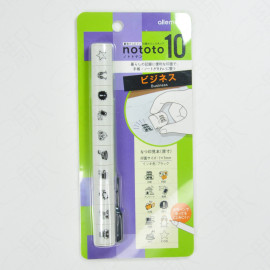 Shachihata nototo 10 Mini join Stamp Set [PEL-TC6/H] - Scheduling