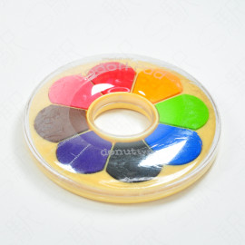 Shachihata Stamp Pad Irodori Pad [HPR-8DA] - Donut Type