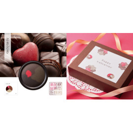 Shachihata Stamp Pad Watashi No Iro Limited Edition [MGW-50-D2] - Dokidoki Valentine