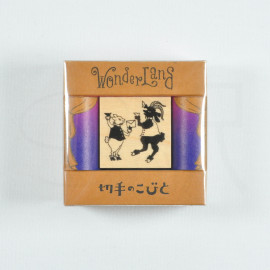 A Small World Around Stamps Wonderland - 03 Shiro Yagi no Ema to Kuro Yagi no Yan