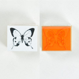Yohaku Stamp [S-018] - Butterfly