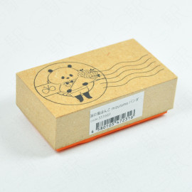 + lab x Mizutama Stamp-Style Wooden Stamp [351661] - Panda 