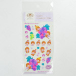 Furukawashiko Clear Sticker Sheet x Monchhichi [MM60] - Grapes