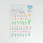 Kyowa Kraft Tracing Die-Cut Seal (Tulips Garden) Kyowa Kraft Tracing Die-Cut Seal (Tulips Garden)