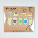 Irodo Fabric Sticker [Mizutama] - Coffee Shop