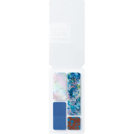 KING JIM COFFRET Film Sticker Cosmetic Motif [COFB001] - Horizon Blue